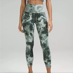 Lululemon Align High-Rise Pant 28" Diamond Dye Green sz 4